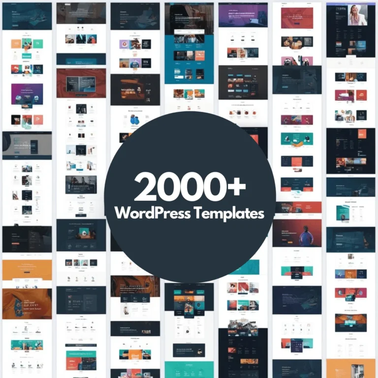 2,000+ Ready-Made WordPress Templates – Create Stunning Websites in Minutes!