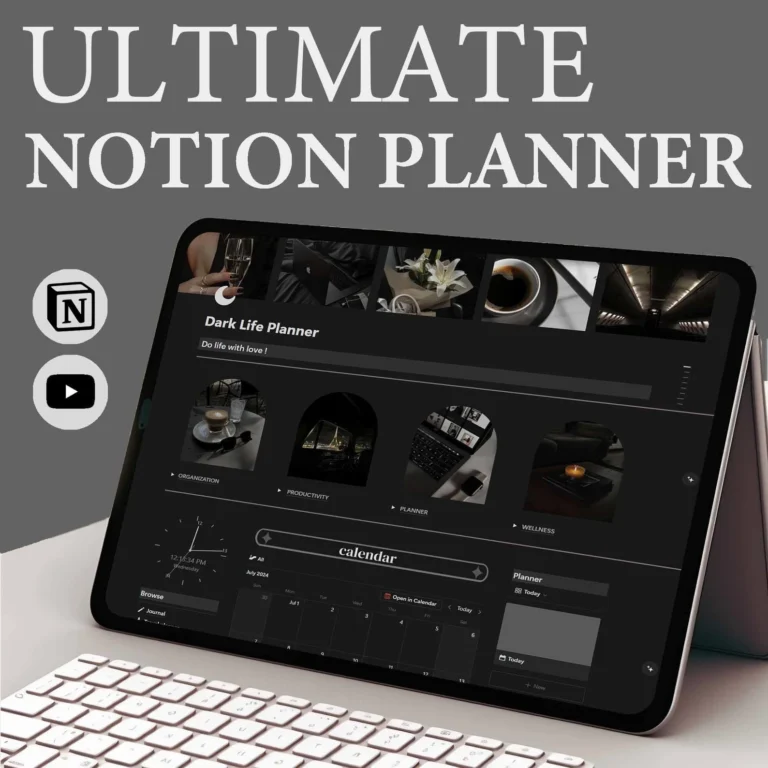 500+ Notion Templates Bundle – Ultimate Productivity & Organization Toolkit