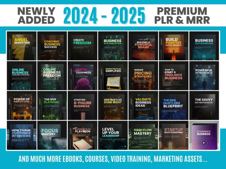 900+ Business Courses Bundle – MRR, PLR, Resell Rights | Digital Marketing, Dropshipping, Entrepreneurship & More! - Image 3